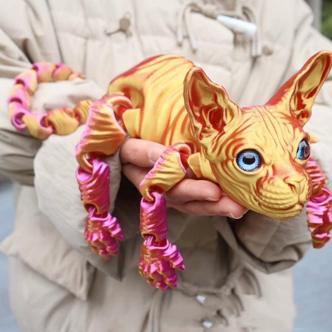🔥Mystic Meow – 3D Guardian Cat